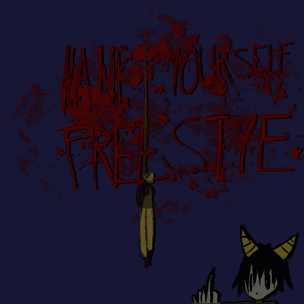 Album cover art for "Hang ur self freestyle" by 2ooDark