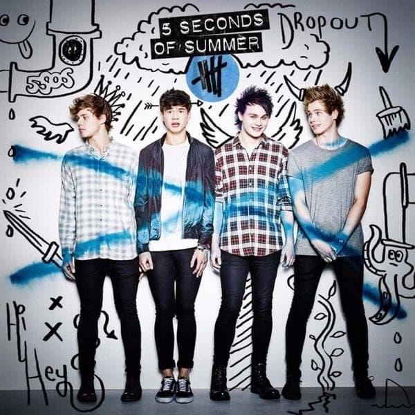 Album cover art for "Never Be" by 5 Seconds of Summer