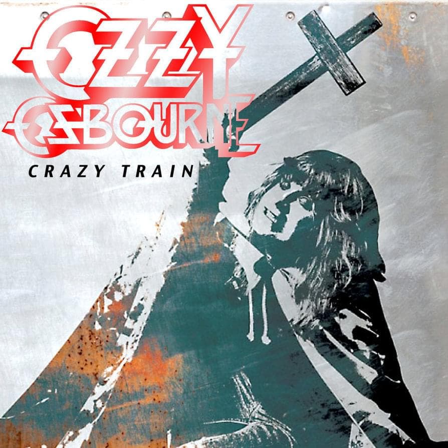 Album cover art for "Crazy Train" by Ozzy Osbourne