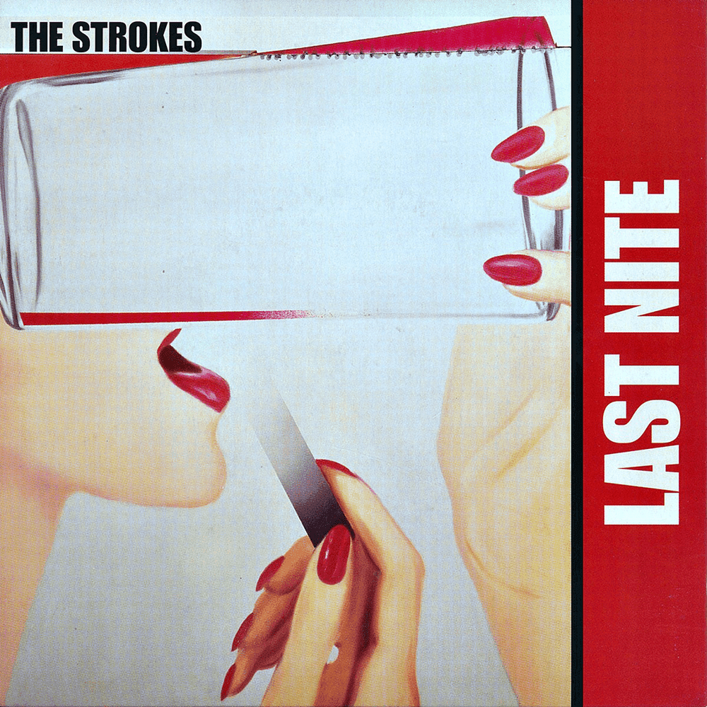 Album cover art for "Last Nite" by The Strokes