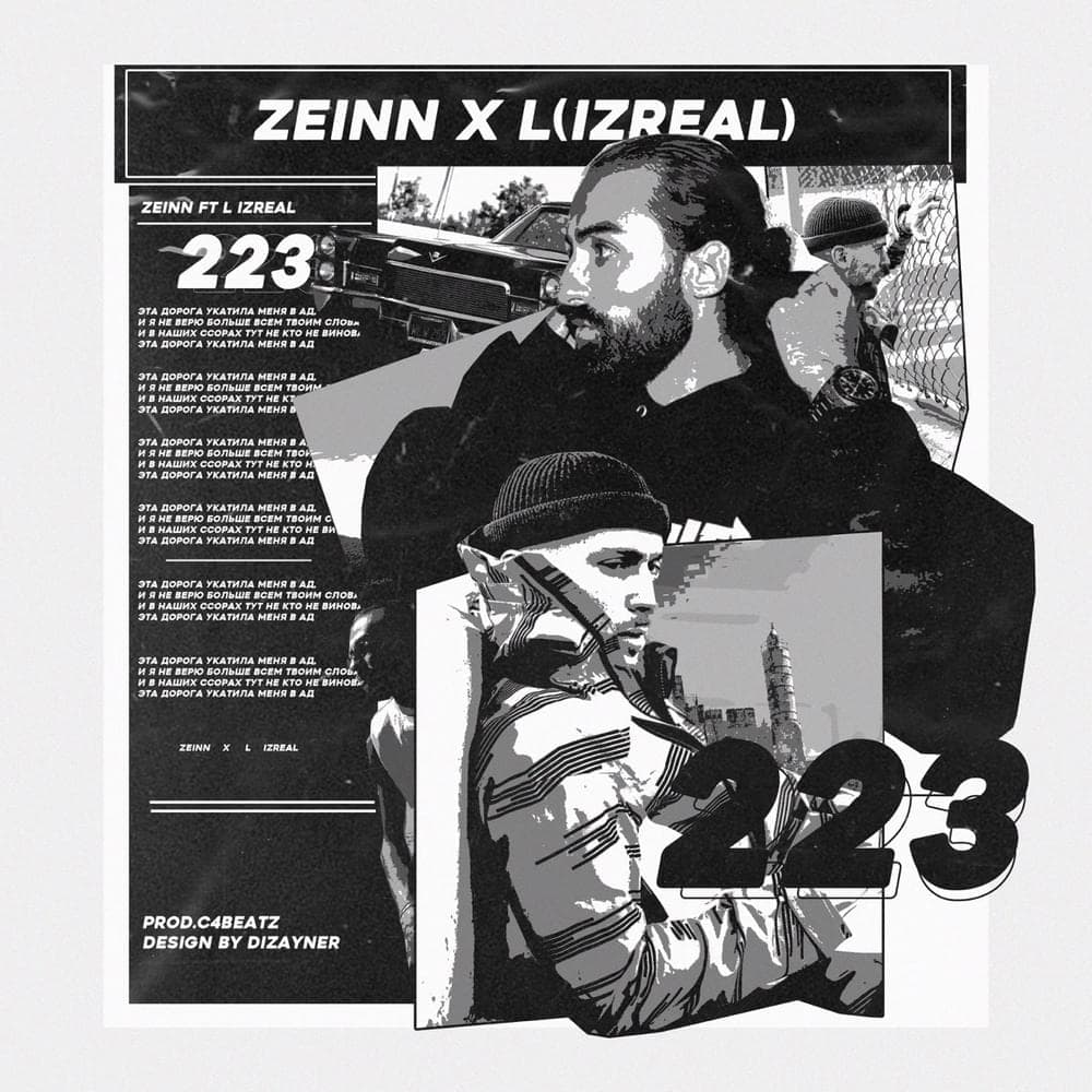 Album cover art for "223" by L iZReaL & Zeinn