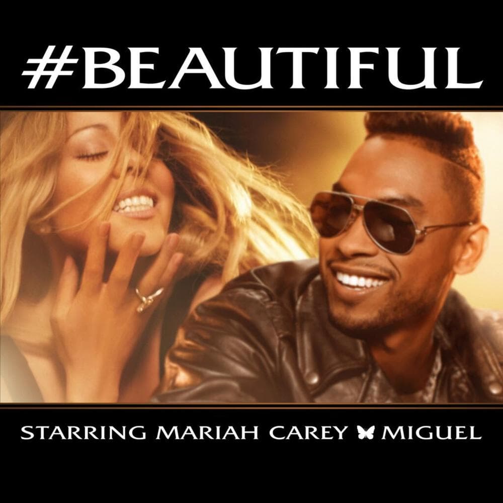 Album cover art for "#Beautiful" by Mariah Carey & Miguel