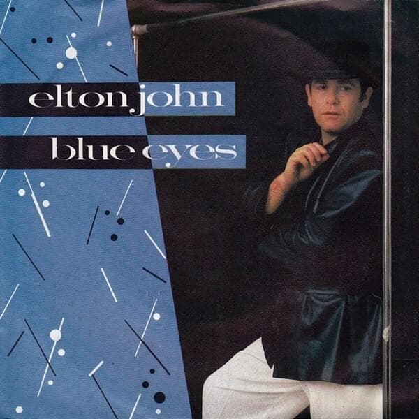 Album cover art for "Blue Eyes" by Elton John