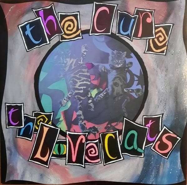 Album cover art for "The Lovecats" by The Cure