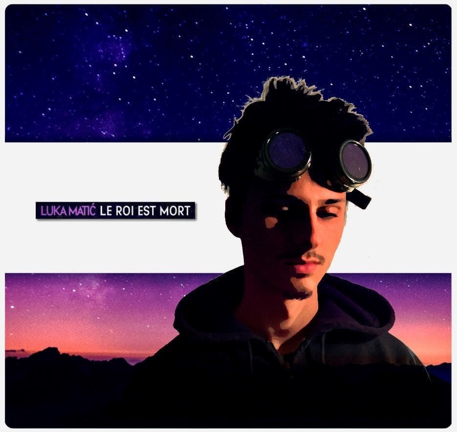 Album cover art for "Le Roi Est Mort" by L Matić