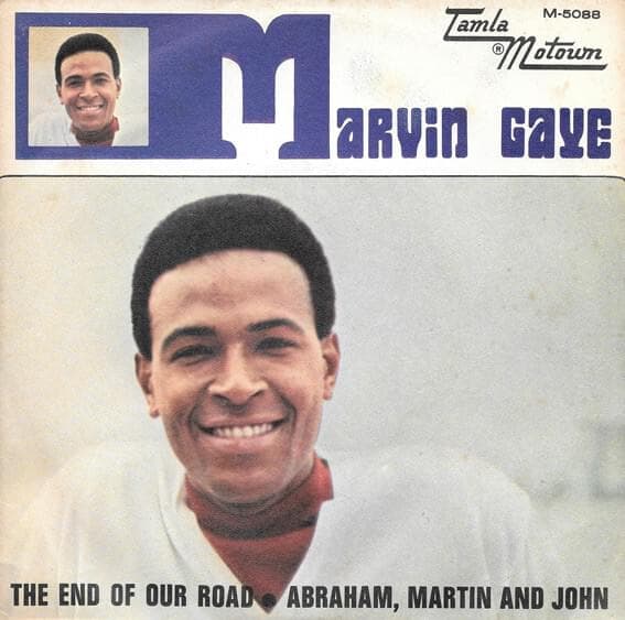Album cover art for "The End of Our Road" by Marvin Gaye