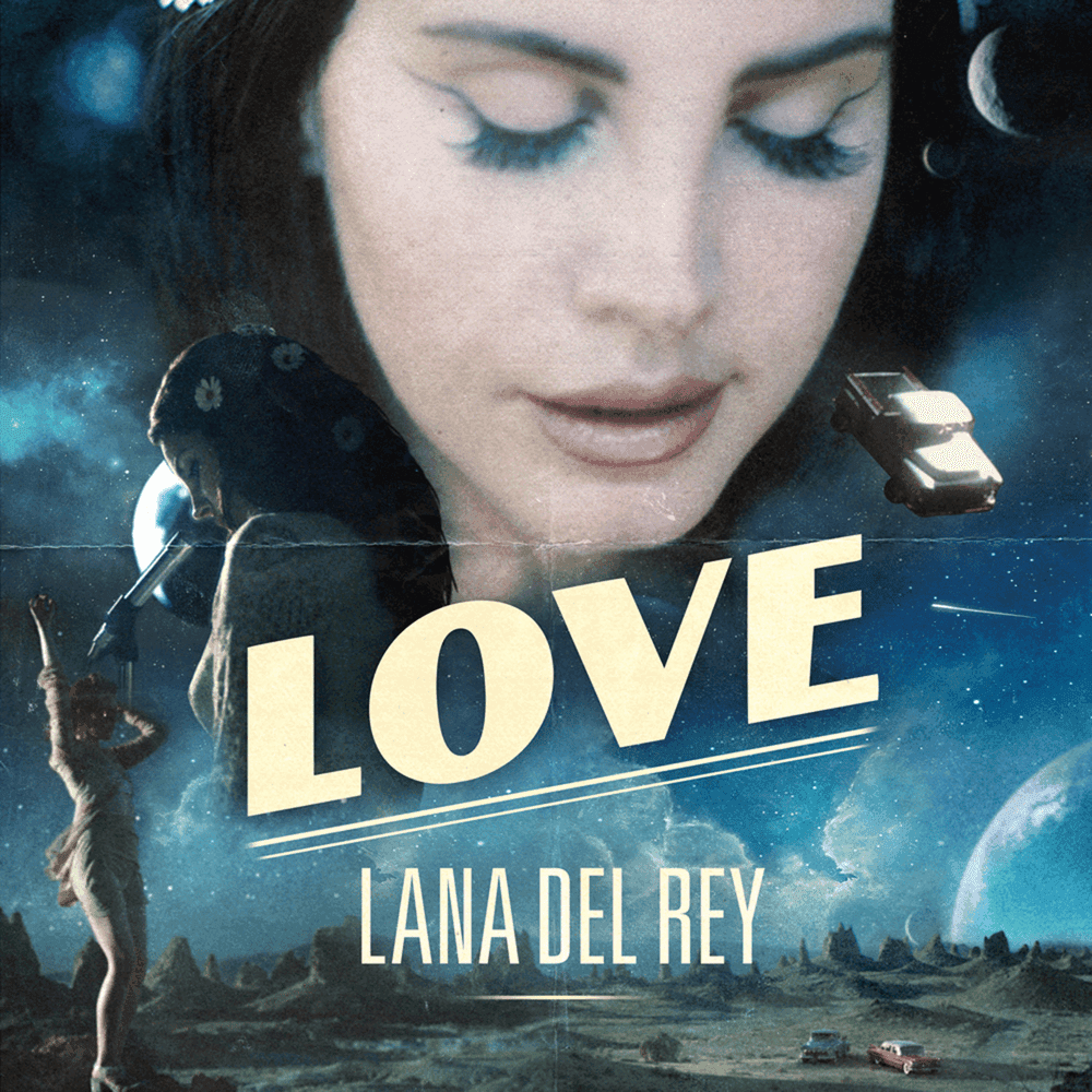 Album cover art for "Love" by Lana Del Rey