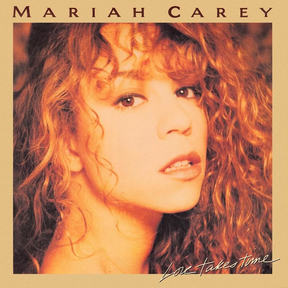 Album cover art for "Love Takes Time" by Mariah Carey