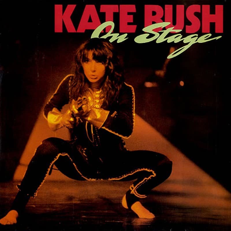 Album cover art for "James and the Cold Gun (Live)" by Kate Bush