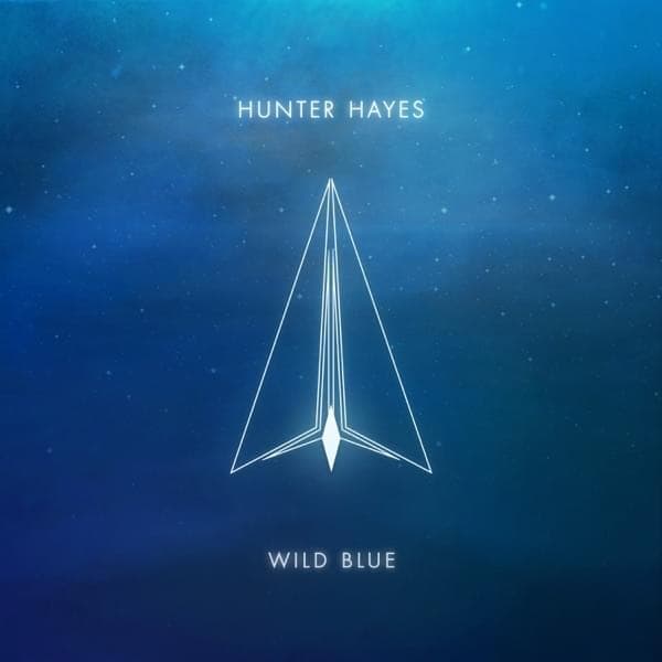 Album cover art for "Wild Blue" by Hunter Hayes