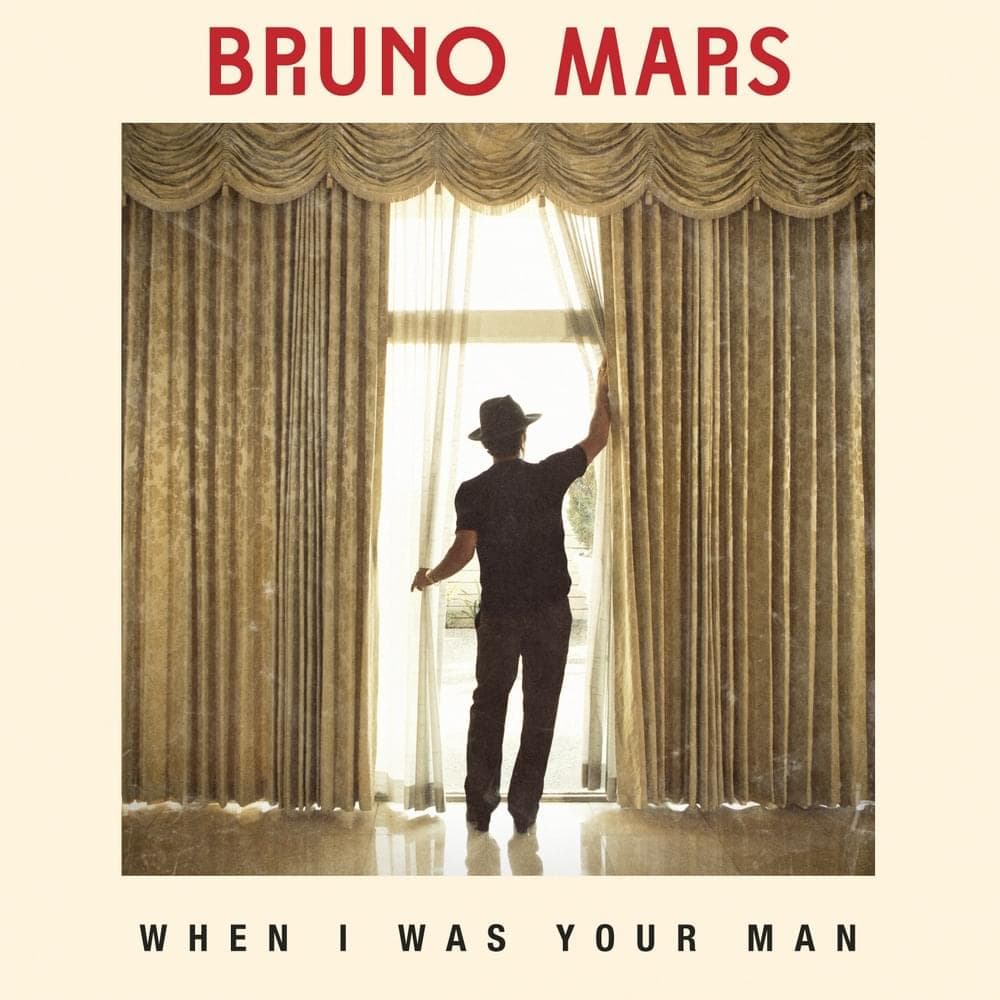 Album cover art for "When I Was Your Man" by Bruno Mars