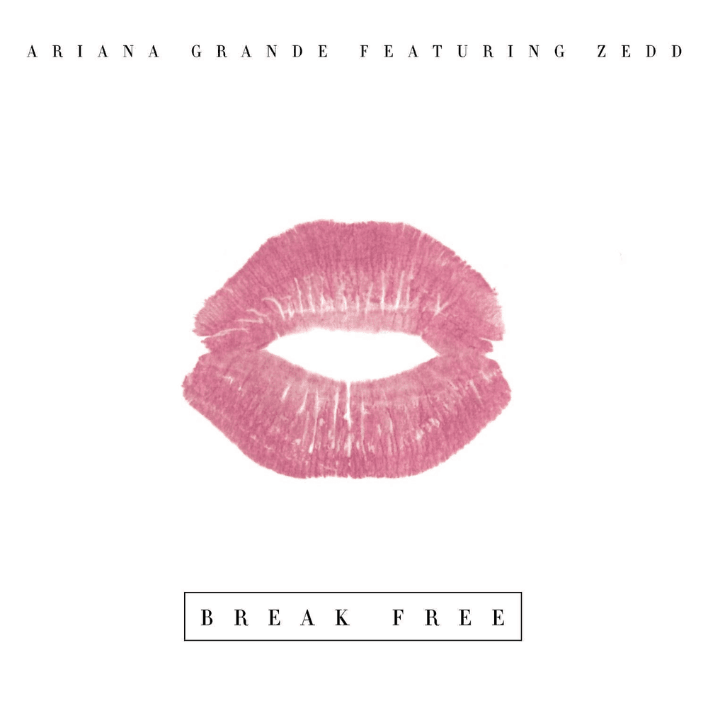 Album cover art for "Break Free" by Ariana Grande & Zedd