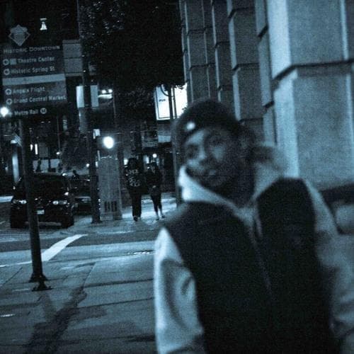 Album cover art for "Determined" by Kendrick Lamar & Ash Riser