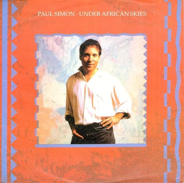 Album cover art for "Under African Skies" by Paul Simon & Linda Ronstadt