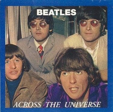 Album cover art for "Across the Universe" by The Beatles