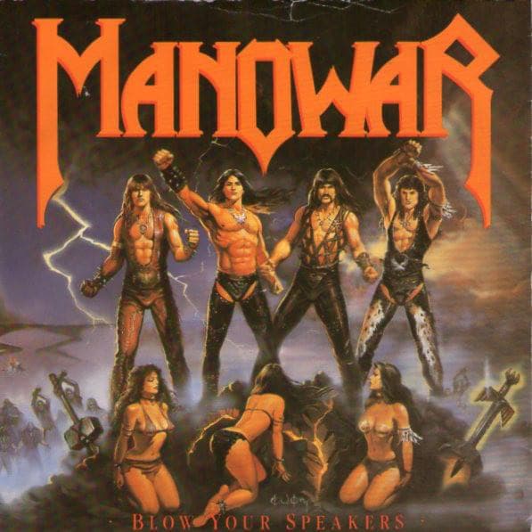 Album cover art for "in my head" by Manowar