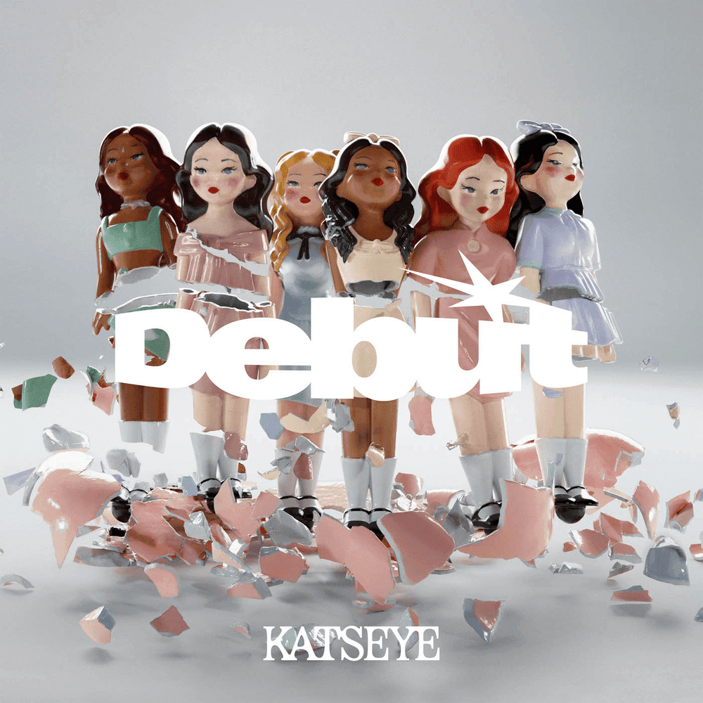 Album cover art for "Debut" by KATSEYE