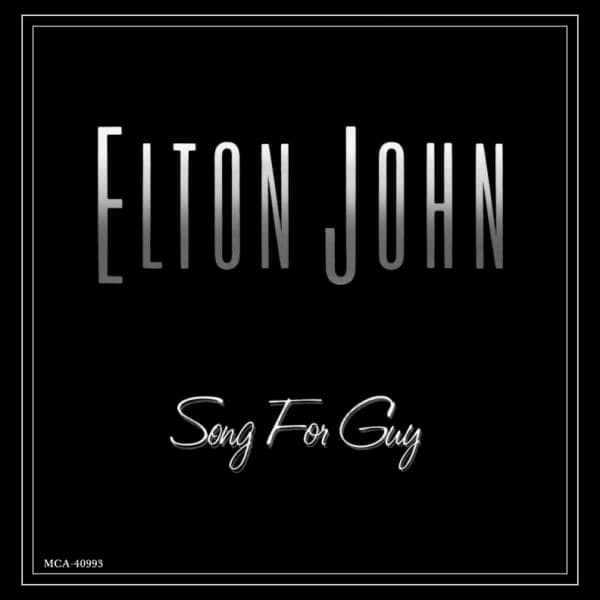 Album cover art for "Song for Guy" by Elton John