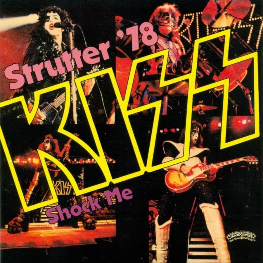 Album cover art for "Strutter '78" by KISS