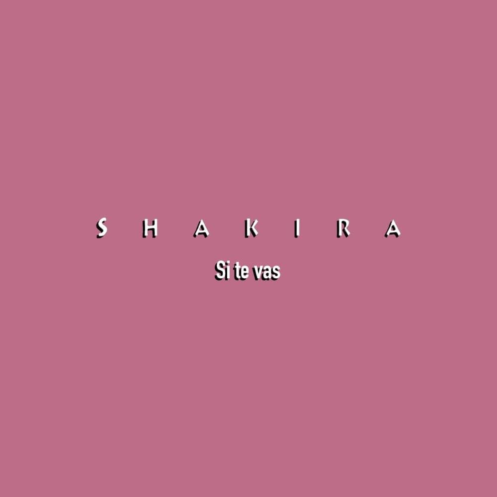 Album cover art for "Vivir Sin Aire (Radio Edit)" by Shakira