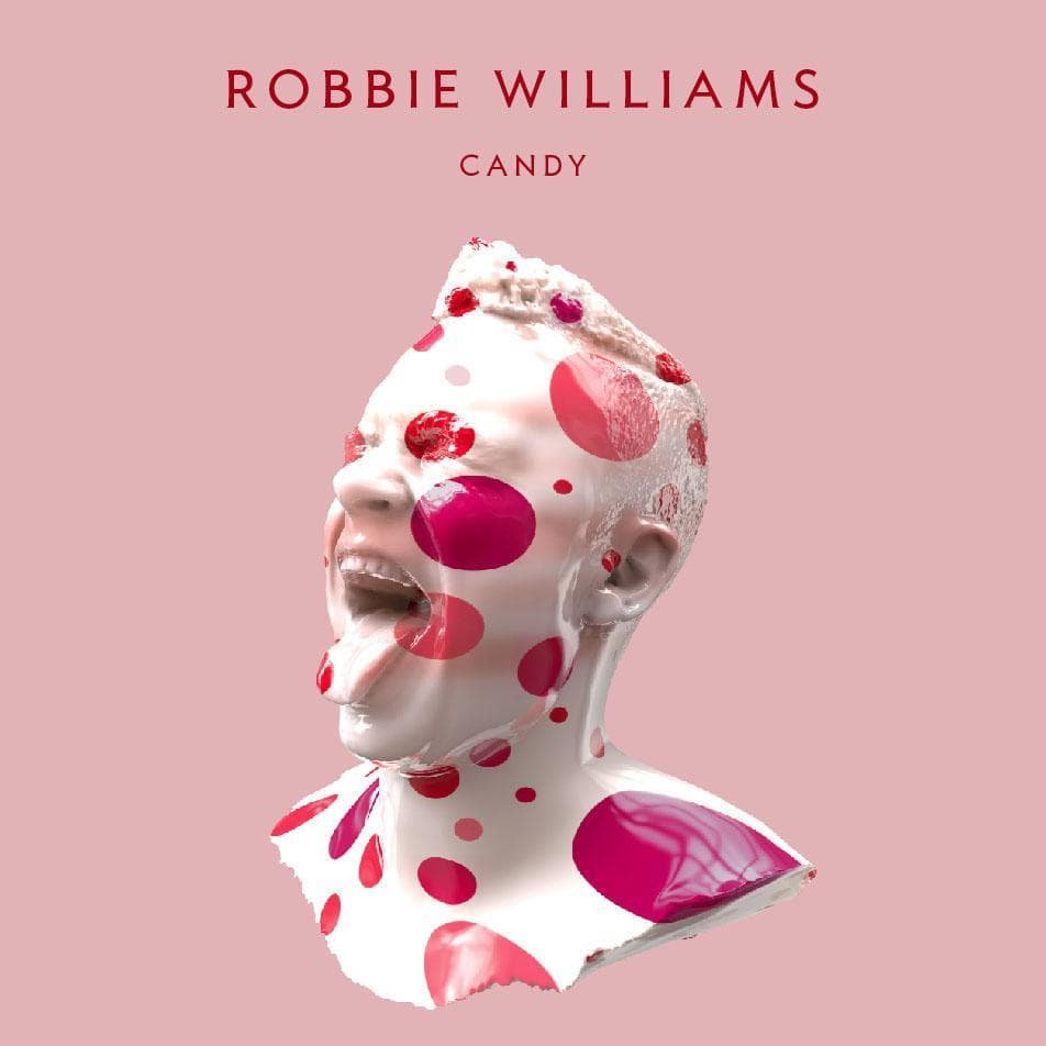 Album cover art for "Candy" by Robbie Williams