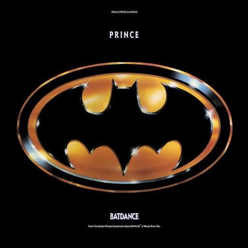 Album cover art for "Batdance" by Prince