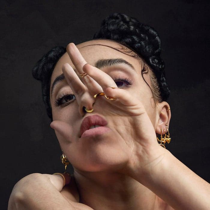 Album cover art for "In Time" by FKA twigs