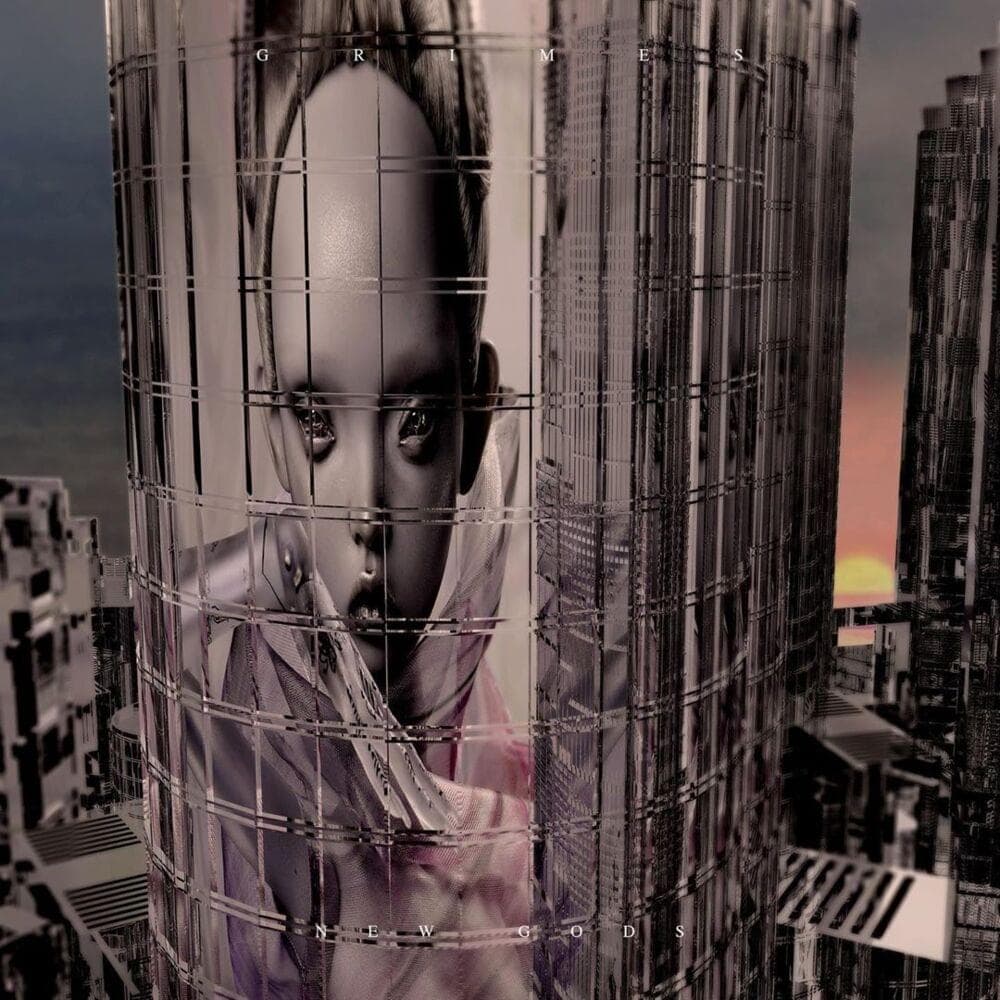 Album cover art for "New Gods" by Grimes