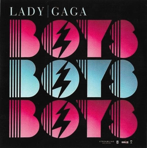 Album cover art for "Boys Boys Boys" by Lady Gaga