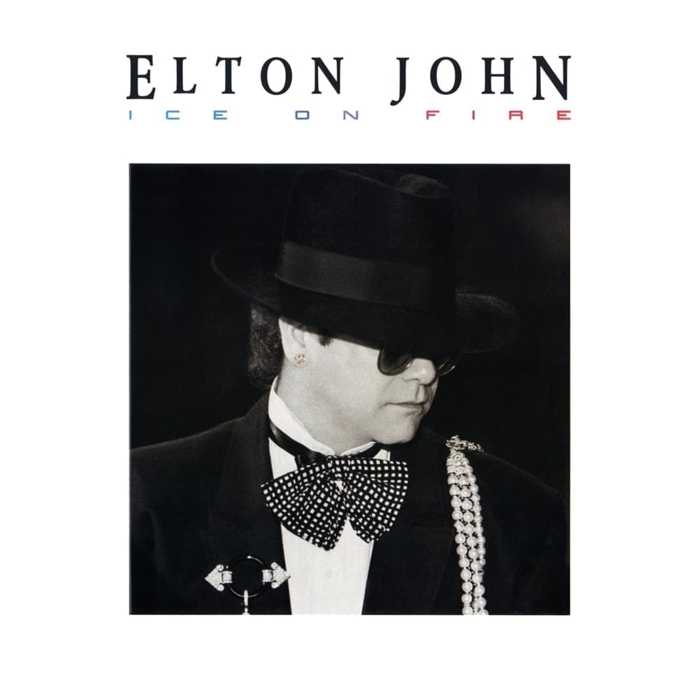 Album cover art for "Shoot Down the Moon" by Elton John