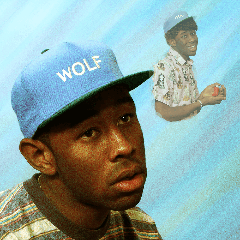 Album cover art for "WOLF" by Tyler, The Creator