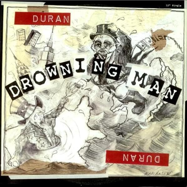 Album cover art for "Drowning Man" by Duran Duran