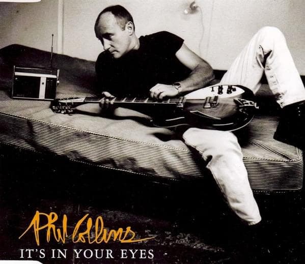Album cover art for "It's in Your Eyes" by Phil Collins