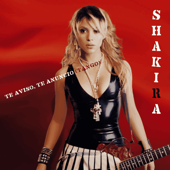 Album cover art for "Canyon" by Shakira