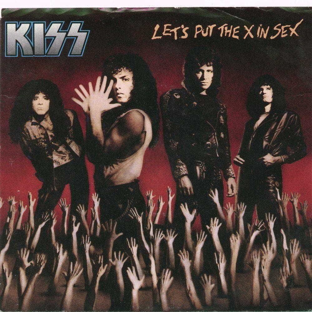 Album cover art for "Let's Put the X in Sex" by KISS