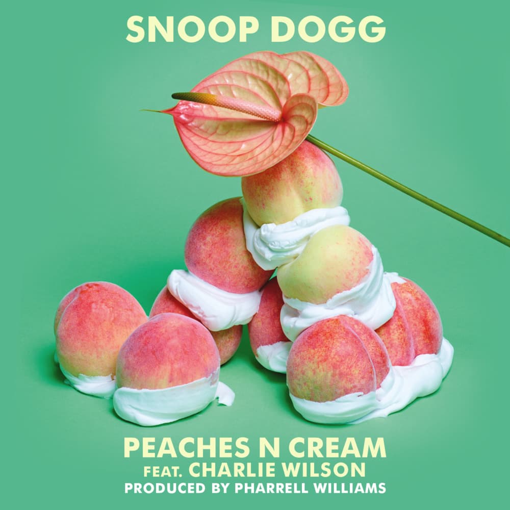Album cover art for "Peaches N Cream" by Snoop Dogg & Charlie Wilson