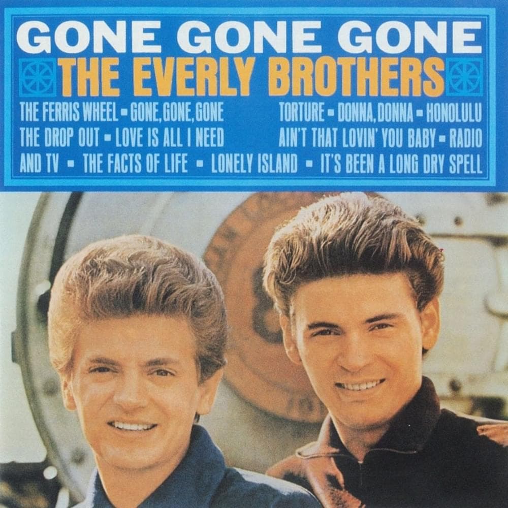 Album cover art for "Radio and TV" by ​The Everly Brothers