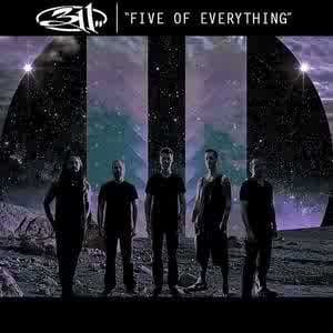 Album cover art for "Five of Everything" by 311
