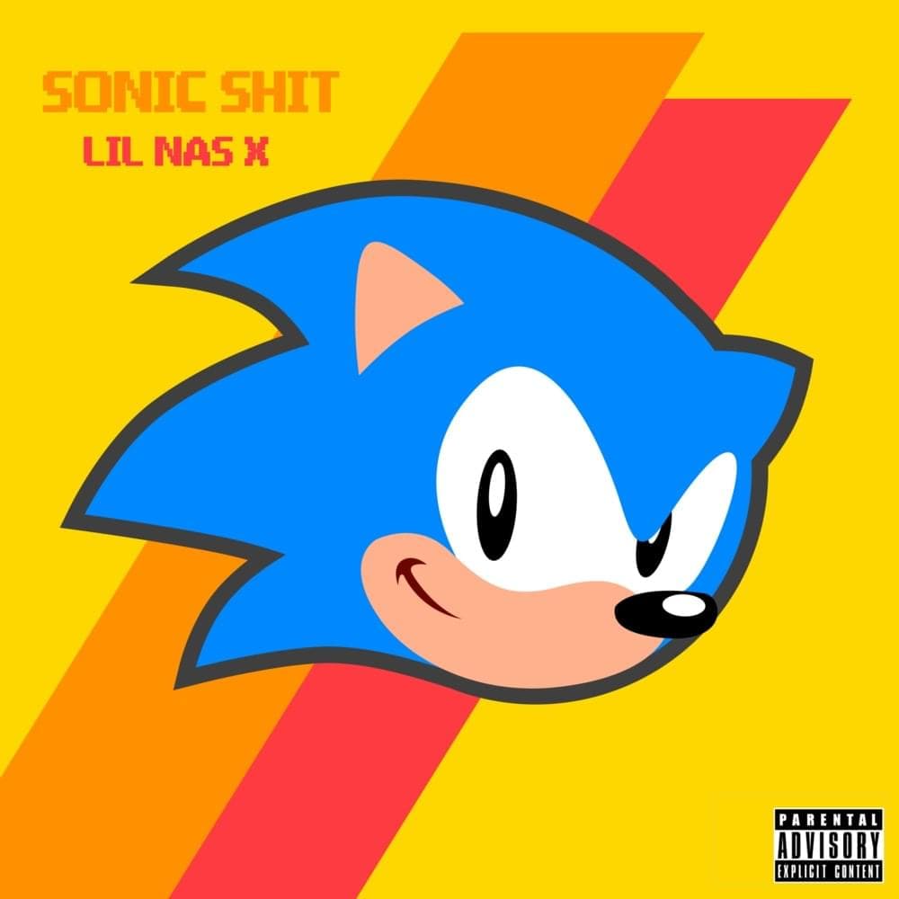 Album cover art for "Sonic Shit" by Lil Nas X