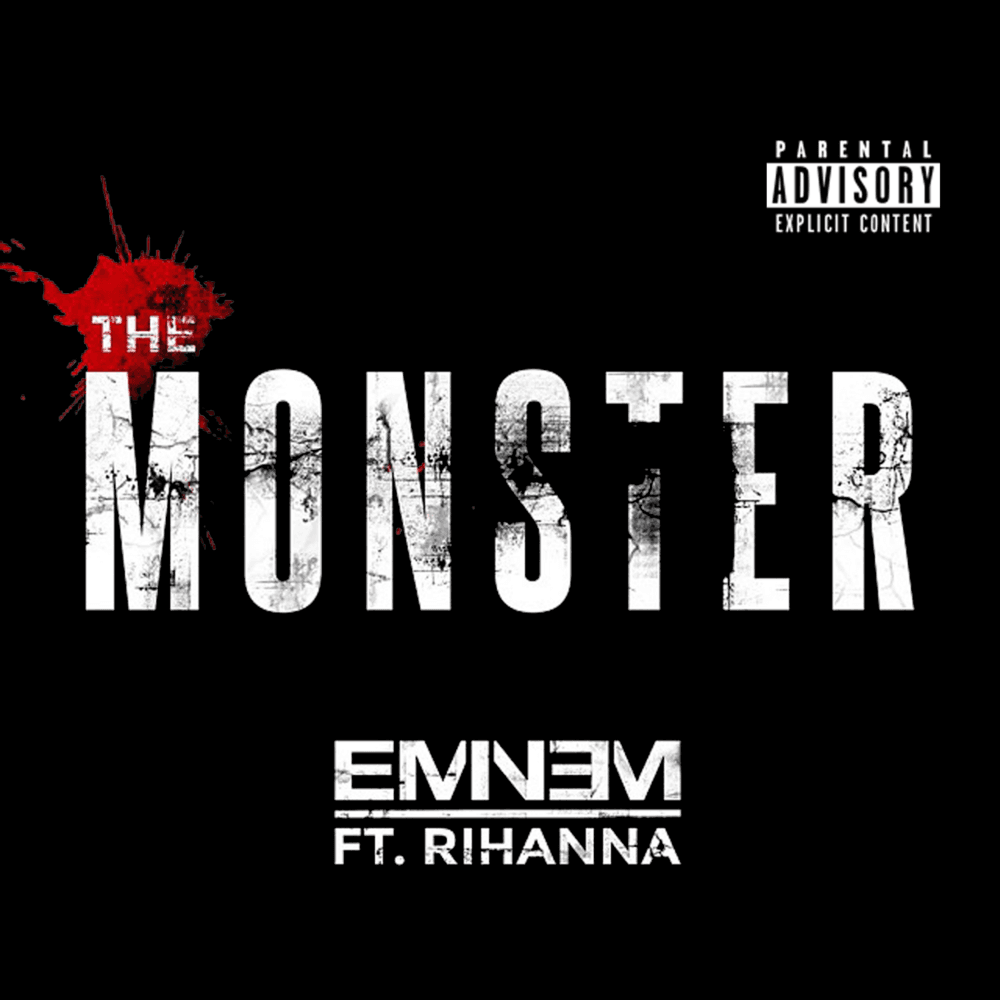 Album cover art for "The Monster" by Eminem & Rihanna