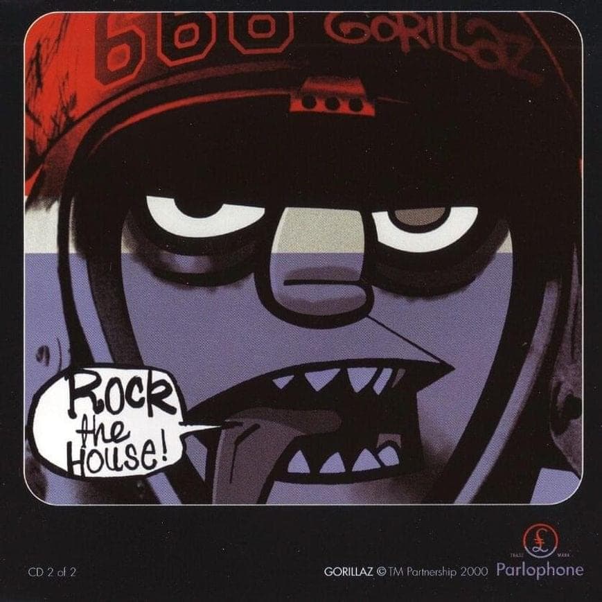 Album cover art for "Ghost Train" by Gorillaz