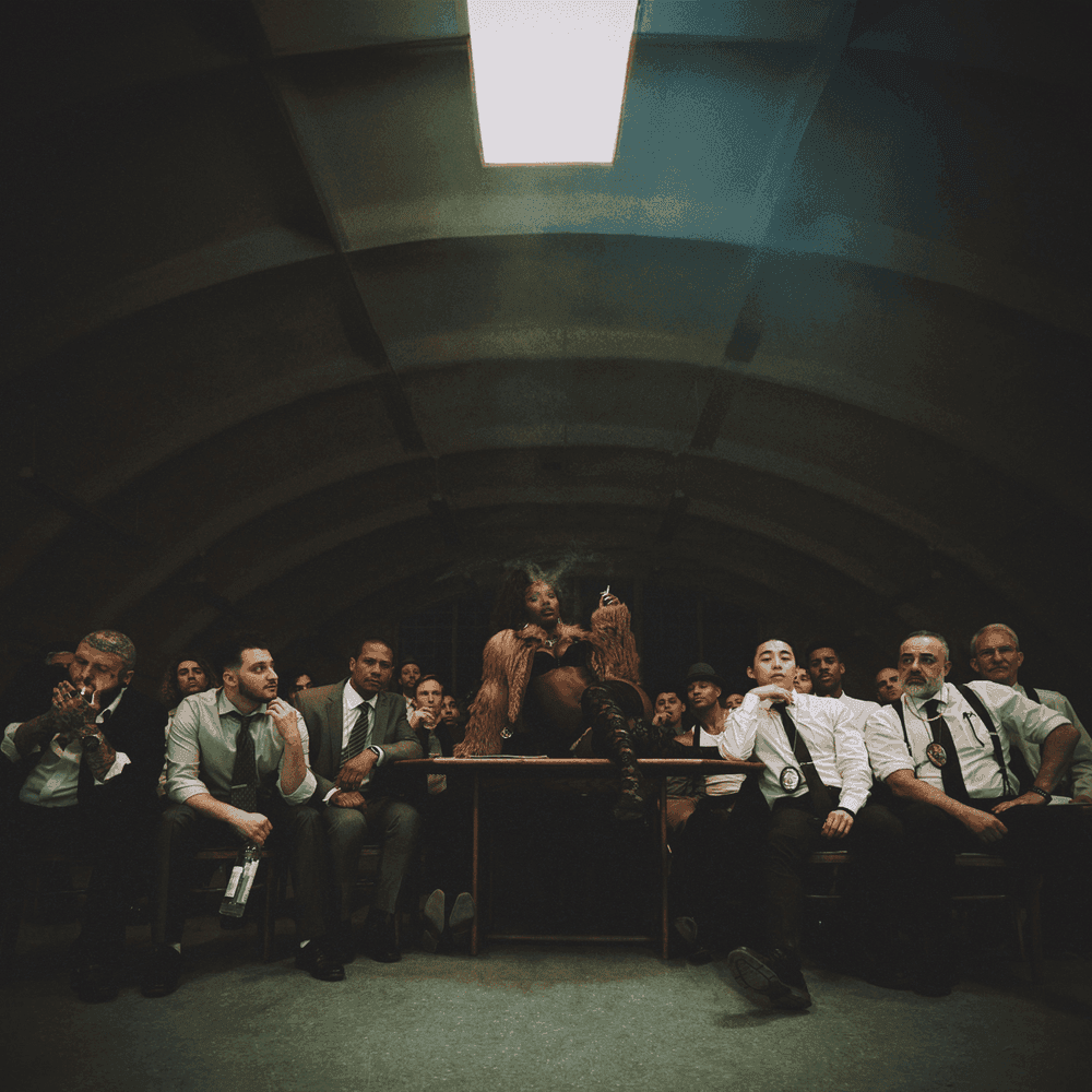 Album cover art for "What It Is (Block Boy)" by Doechii & Kodak Black