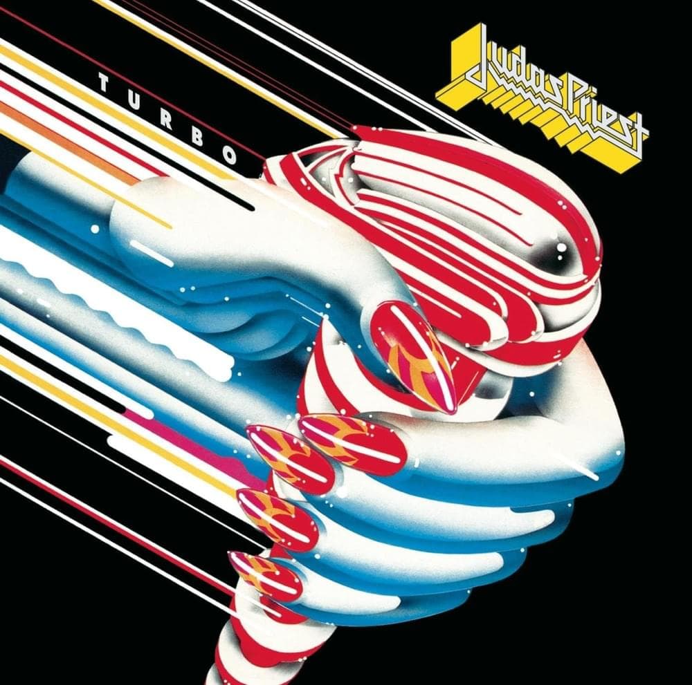 Album cover art for "Out in the Cold" by Judas Priest