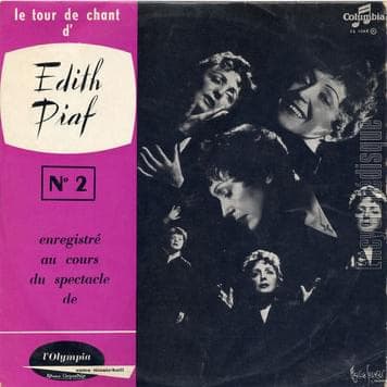 Album cover art for "Marie la Française" by Édith Piaf