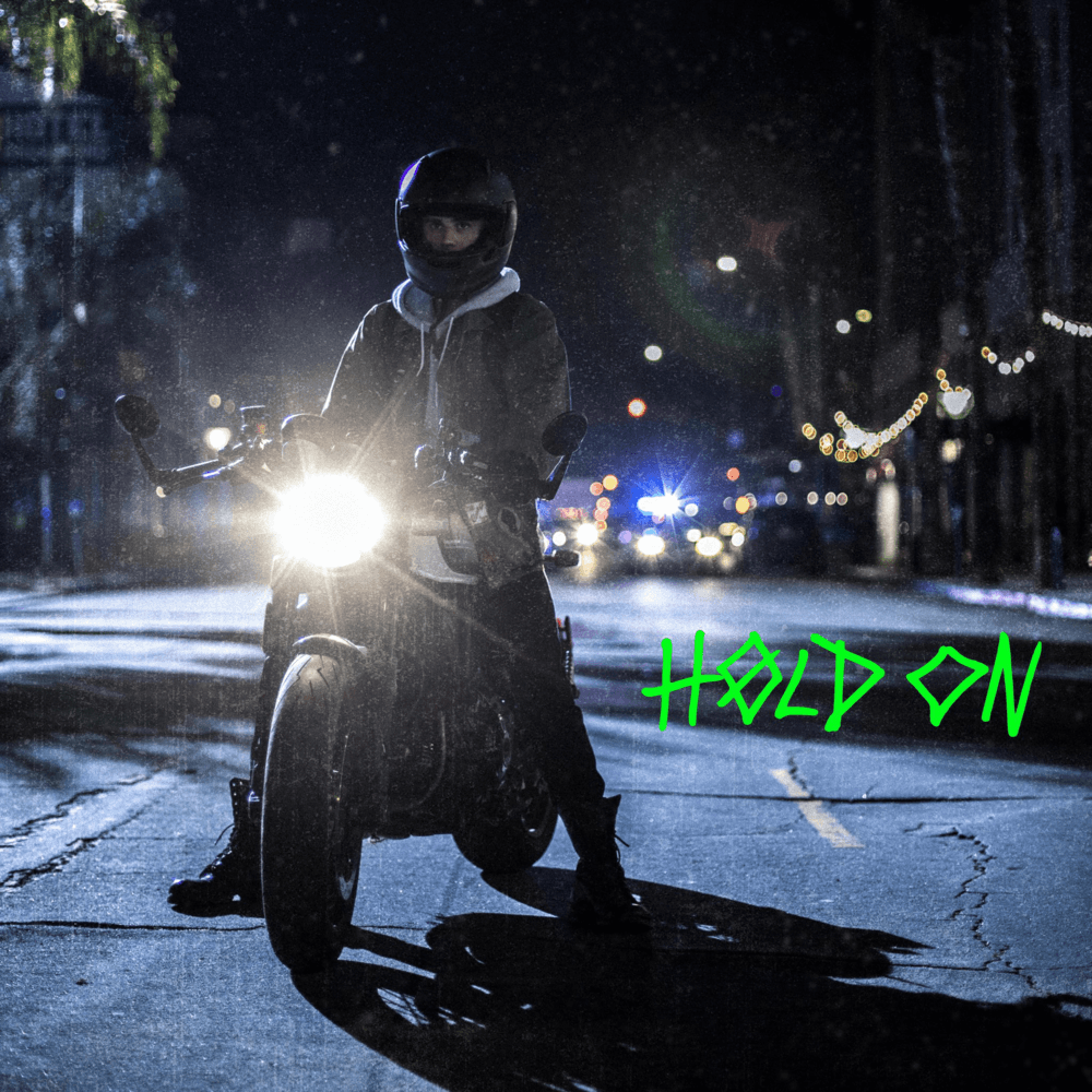 Album cover art for "Hold On" by Justin Bieber