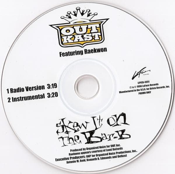 Album cover art for "Skew It on the Bar-B" by OutKast & Raekwon