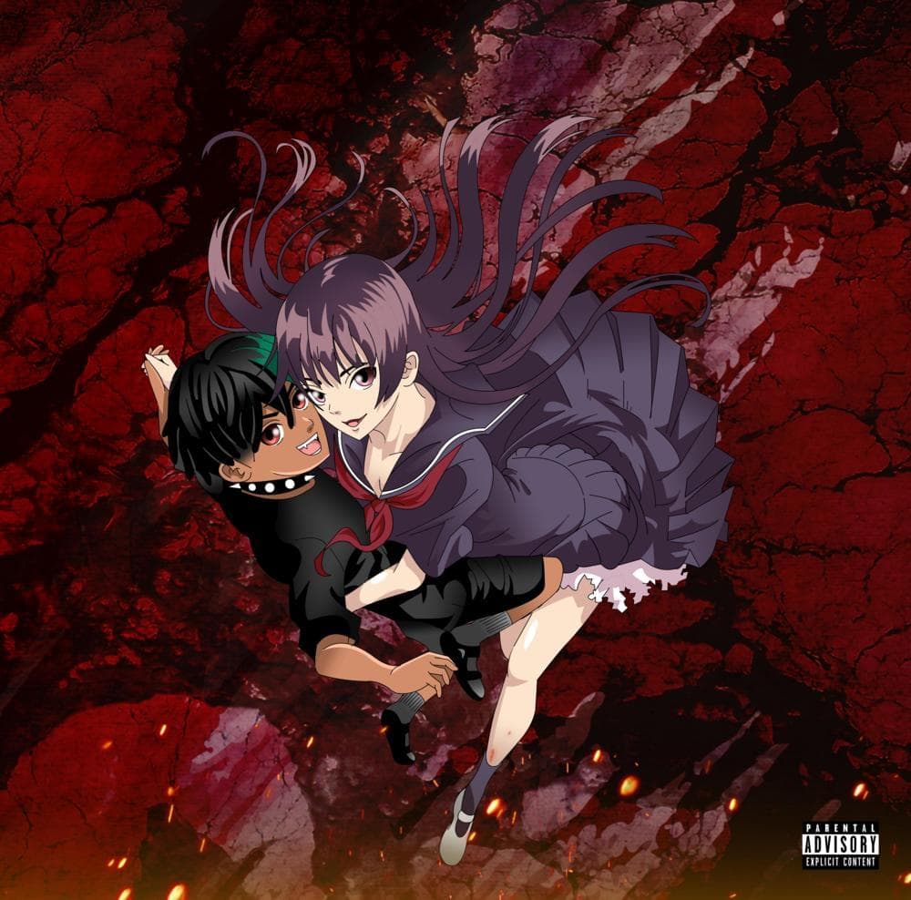 Album cover art for "Burning, But I'll Be Alright" by Killval