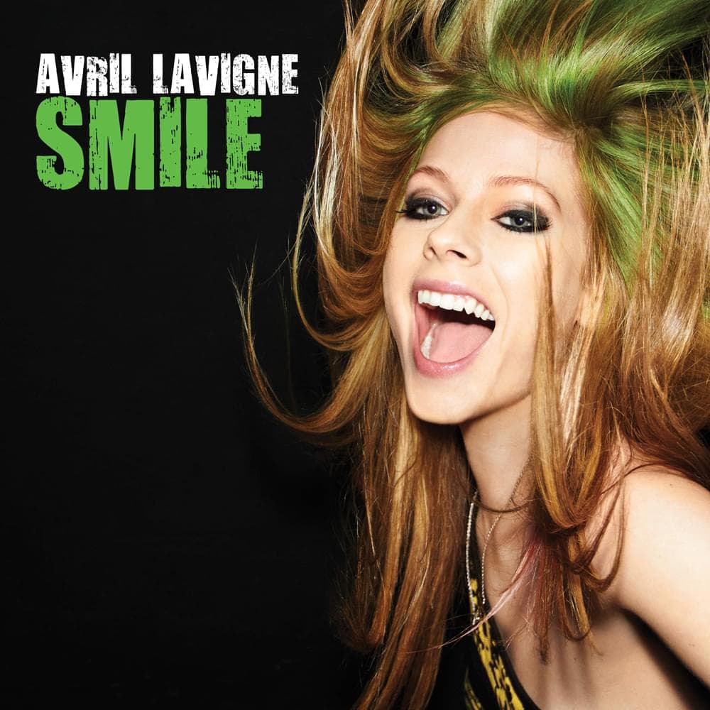 Album cover art for "Smile" by Avril Lavigne