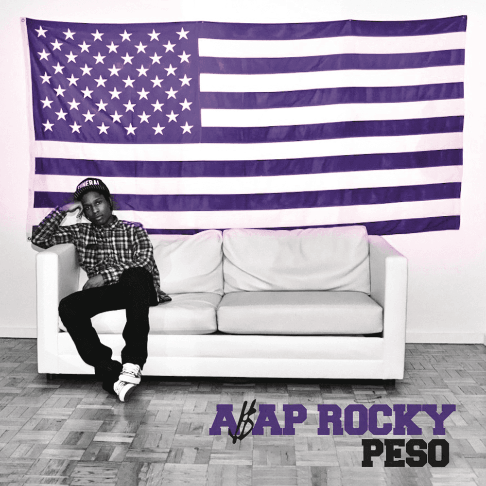 Album cover art for "Peso" by A$AP Rocky