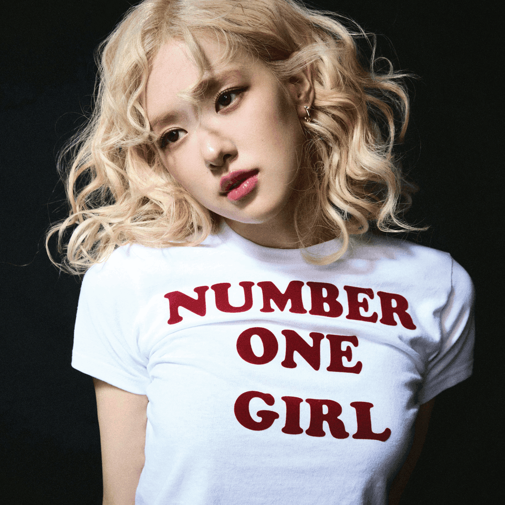 Album cover art for "number one girl" by ROSÉ